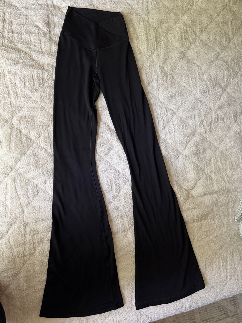 aerie Black Flared Leggings